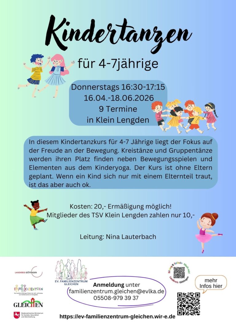 Kindertanzen in Klein Lengden